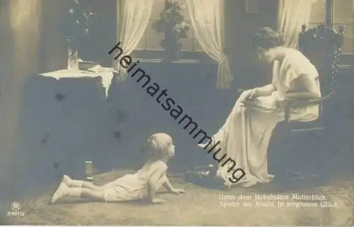 Mutter und Kind - Foto-AK ca. 1910 - Verlag RPH (Rotophot Berlin) 5561/3