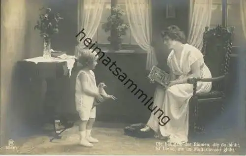 Mutter und Kind - Foto-AK ca. 1910 - Verlag RPH (Rotophot Berlin) 5561/1