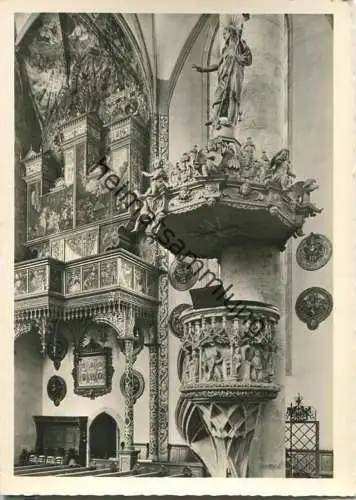 Nördlingen - St. Georgskirche - Foto-Ansichtskarte Grossformat - Verlag Fritz Lauterbach Fürth