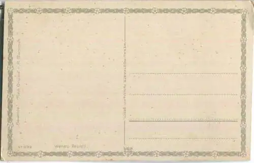 Heuernte - Ochsengespann - signiert A. Weczerzick