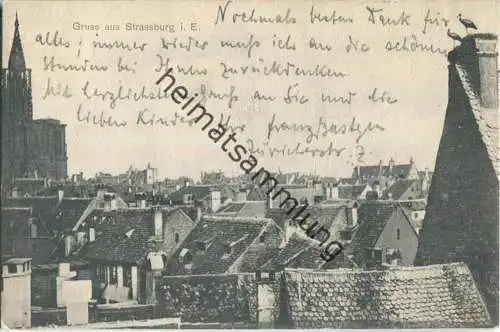 Strasbourg - Strassburg - Generalansicht - Verlag J. A. Deppisch Strassburg