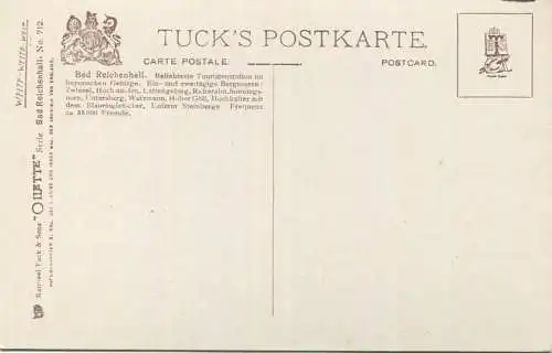 Bad Reichenhall - Thumsee - Edition Raphael Tuck & Sons