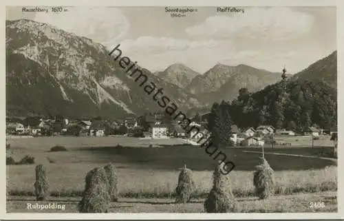 Ruhpolding - Foto-AK 30er Jahre - Verlag Peter Triem München