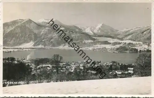Tegernsee - Foto-AK - Verlag Otto Rupflin Tegernsee