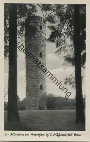 Adlersturm am Stutenhaus bei Schmiedefeld-Vesser - VEB Volkskunstverlag Reichenbach 1953
