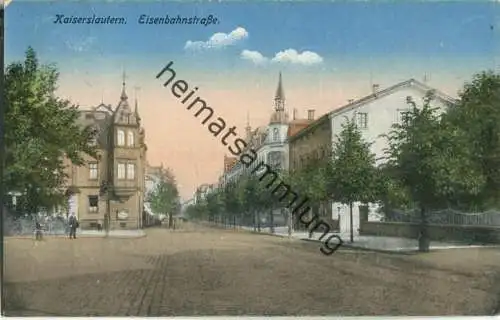 Kaiserslautern - Eisenbahnstrasse - Verlag Cornelius Schönle Kaiserslautern