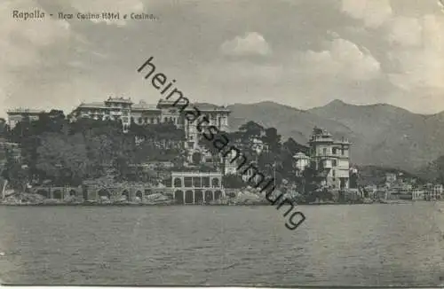 Rapallo - Hotel e Casino - Edition Brunner & C. Como gel. 1920