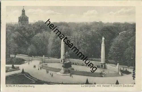 Berlin-Charlottenburg - Luisenplatz - Kaiser-Friedrich-Denkmal
