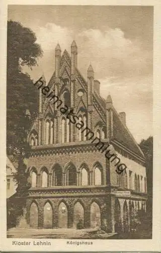 Kloster Lehnin - Königshaus - Verlag Joh. Lindenberg Rathenow