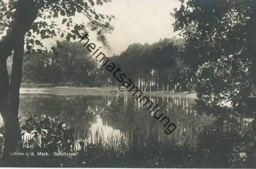 Lehnin - Gohlitzsee - Foto-AK 20er Jahre