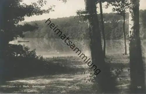 Lehnin - Gohlitzsee - Foto-AK 20er Jahre
