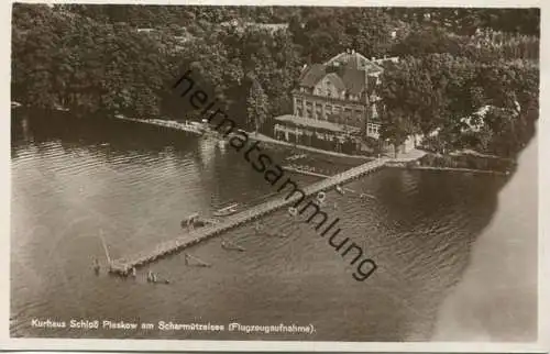 Kurhaus Schloss Pieskow am Scharmützelsee - Foto-AK 30er Jahre - Verlag Rudolf Lambeck Berlin