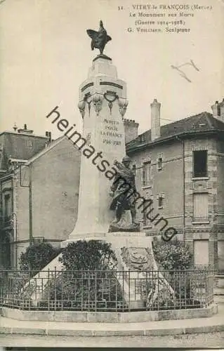 Vitry-le-Francois - Le Monument aux Morts