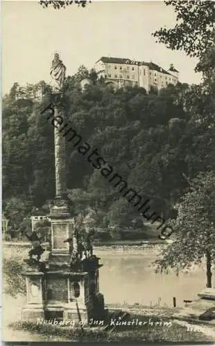Neuburg am Inn - Künstlerheim - Foto-Ansichtskarte - Verlag Alt Passau