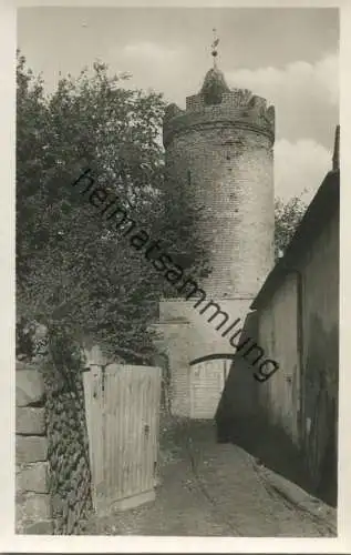 Fürstenwalde - Am Bullenturm - Foto-AK 30er Jahre - Verlag H. Rubin & Co. Dresden