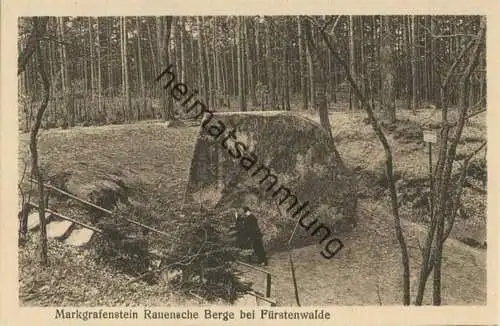 Markgrafenstein - Rauensche Berge bei Fürstenwalde - Verlag J. Goldiner Berlin