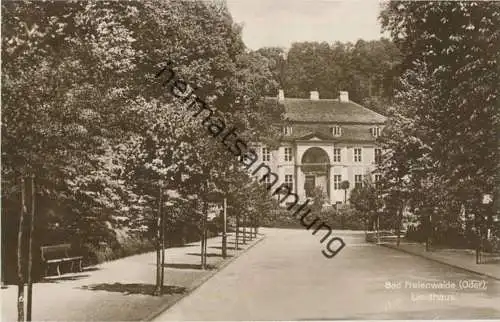 Bad Freienwalde - Landhaus - Foto-AK 20er Jahre - Verlag Trinks & Co. GmbH Leipzig