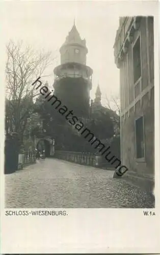 Schloss Wiesenburg (Mark) - Foto-Ansichtskarte - Verlag Ludwig Wilhelm Berlin