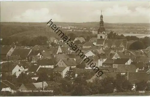 Belzig - Teilansicht - Foto-Ansichtskarte - Verlag Emil Balzer Belzig
