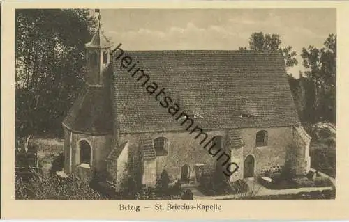 Belzig - St. Briccius-Kapelle - Verlag H. Zernsdorf Nachfolger Belzig