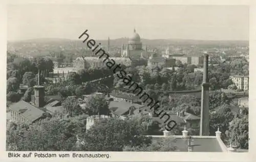Blick auf Potsdam vom Brauhausberg - Foto-AK 30er Jahre - Verlag Ludwig Walter Berlin