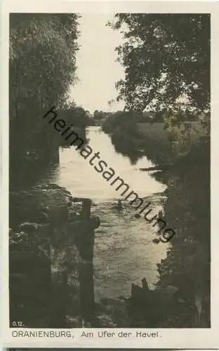 Oranienburg - Havel - Foto-Ansichtskarte - Verlag Ludwig Walter Berlin