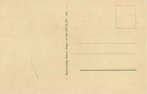 Potsdam - Ruinenberg mit Aussichtsturm und Reservoir für die grosse Fontaine von Sanssouci 30er Jahre - Verlag Robert Hü