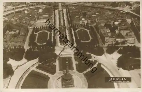 Berlin-Mitte - Platz der Republik - Flugzeugaufnahme - Foto-AK 20er Jahre - Verlag Gustav Mandel Berlin