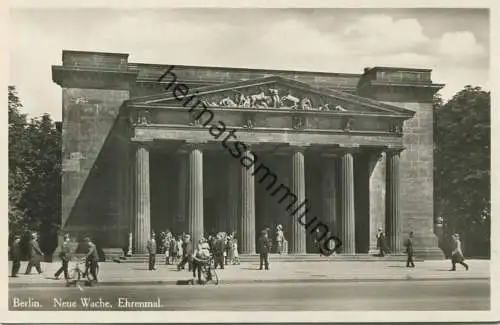 Berlin - Mitte - Neue Wache - Ehrenmal - Foto-AK 30er Jahre