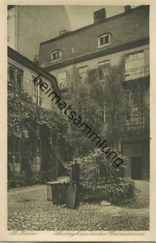 Alt-Berlin - Lessinghaus in der Bürgerstrasse - Verlag G. Bormann Berlin 30er Jahre