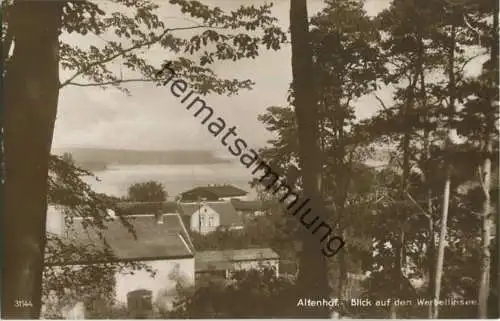 Altenhof am Werbellinsee - Foto-Ansichtskarte - Verlag Max Krusche Heegermühle