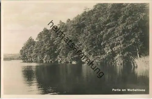 Werbellinsee - Foto-Ansichtskarte - Verlag Max Krusche Finow