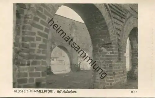 Kloster Himmelpfort - Foto-AK 30er Jahre - Verlag Ludwig Walter Berlin