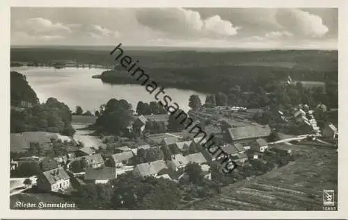 Himmelpfort - Flieger-Foto aus 100m Höhe - Foto-AK 30er Jahre - Verlag Klinke & Co. Berlin