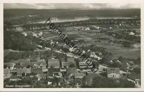 Himmelpfort - Flieger-Foto aus 100m Höhe - Foto-AK 30er Jahre - Verlag Klinke & Co. Berlin