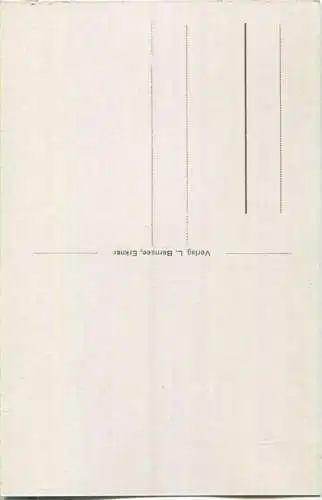 Löcknitz-Partie - Ruderer - Verlag L. Bernsee Erkner