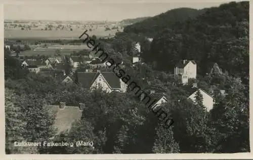 Falkenberg Mark - Foto-AK 30er Jahre - Verlag Max Weniger Falkenberg (Mark)