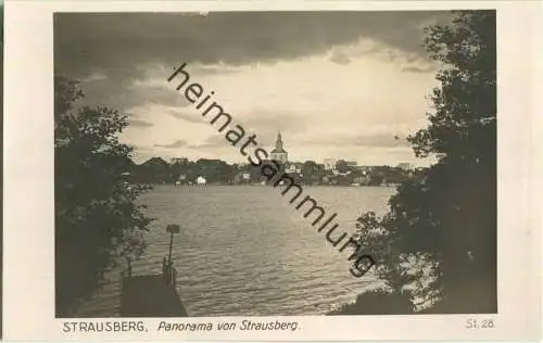 Strausberg - Panorama - Verlag Ludwig Walter Berlin