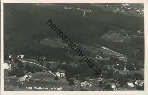 Wilcza Poreba - Wolfshau - Foto-Ansichtskarte 30er Jahre