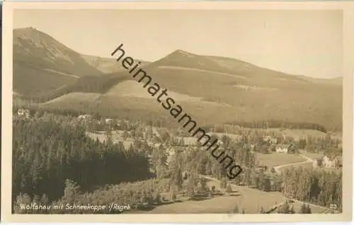 Wilcza Poreba - Wolfshau - Foto-Ansichtskarte 30er Jahre - Verlag Photohaus Kleeberg Krummhübel