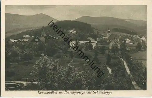 Karpacz - Krummhübel - Ansichtskarte 30er Jahre - Verlag Alfred Männich Hirschberg