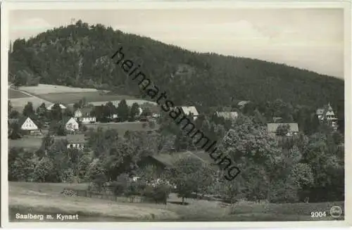 Zachelmie - Saalberg - Foto-Ansichtskarte 30er Jahre - Verlag E. Wagner Söhne Zittau