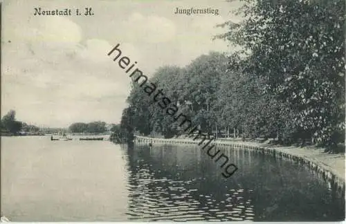 Neustadt in Holstein - Jungfernstieg - Verlag E. Körner Neustadt i. H.