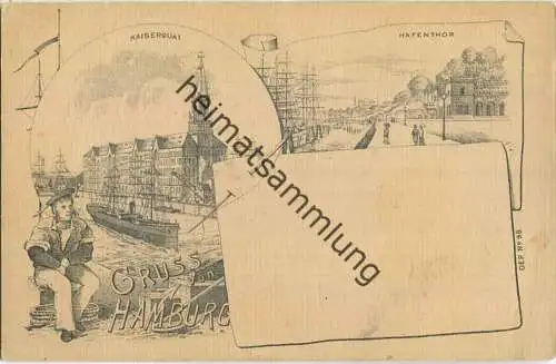 Hamburg - Kaiserquai - Hafentor