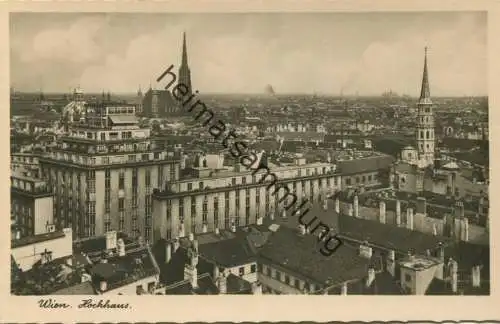 Wien - Hochhaus - Foto-AK - Verlag W. Kobald Wien