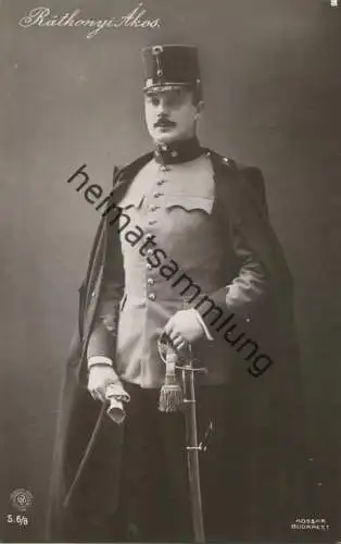 Rathonyi Akos - Operetten Schauspieler - Foto-AK - Ungarn - Edition Kossak Budapest gel. 1911
