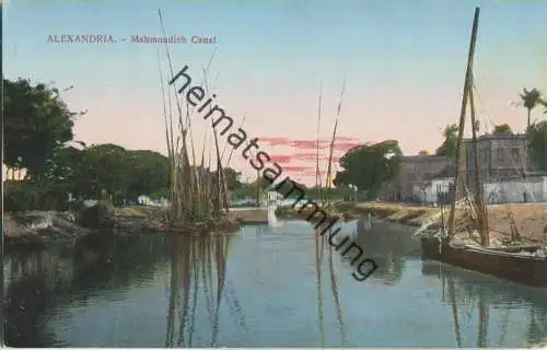 Alexandria - Mahmoudieh Canal