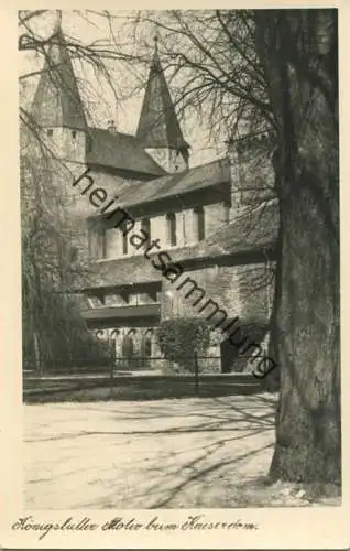 Königslutter - Motiv beim Kaiserdom - Foto-AK - Verlag M. W. Veith Helmstedt