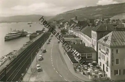 Rüdesheim am Rhein - Rheinstrasse - Foto-AK - Verlag Fotoprint Balingen