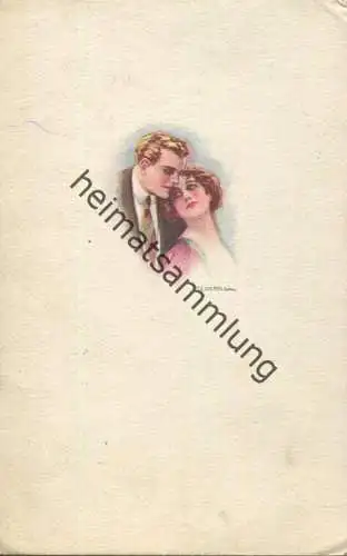 Künstlerkarte signiert T. Corbella - Edition Anna & Gasparini  Milano - Rückseite beschrieben